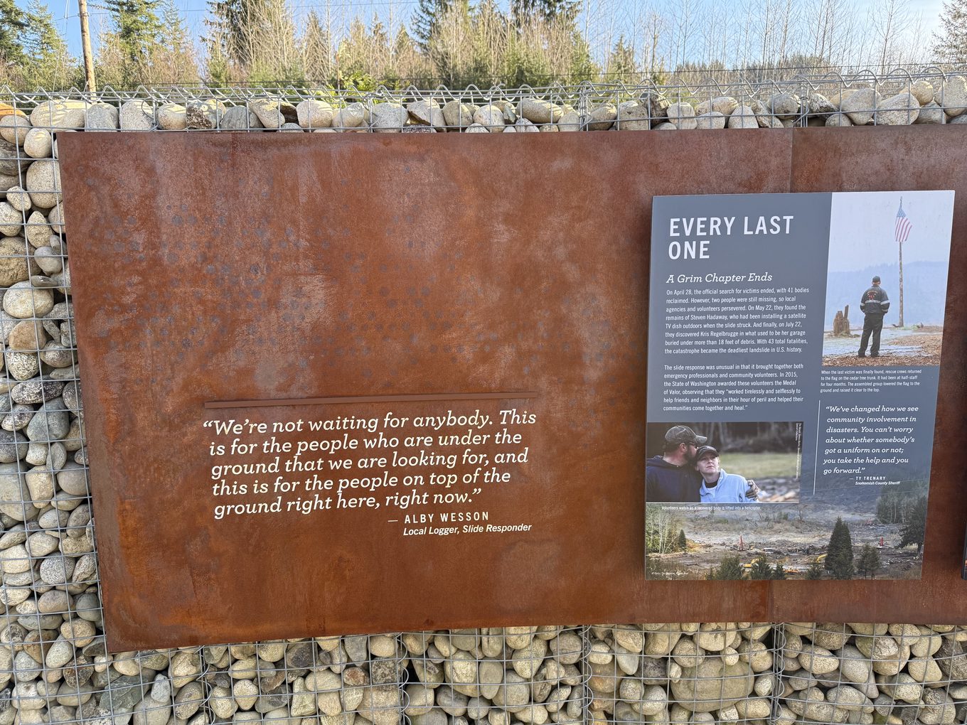 Every Last One memorial plaque